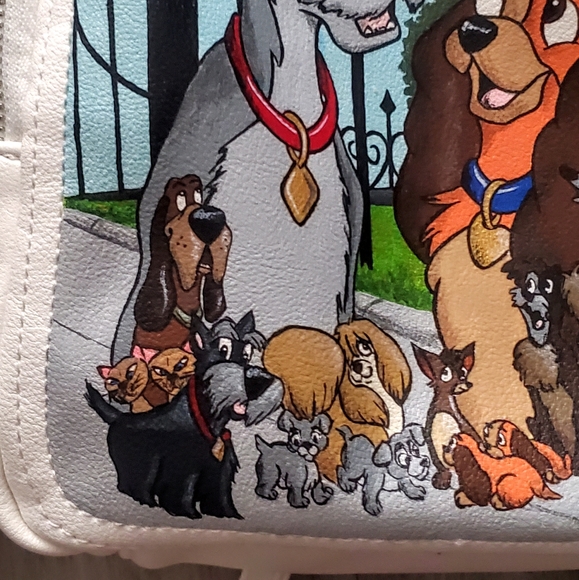 HAND PAINTED Cartoon Dog Backpack!!! - Picture 3 of 8